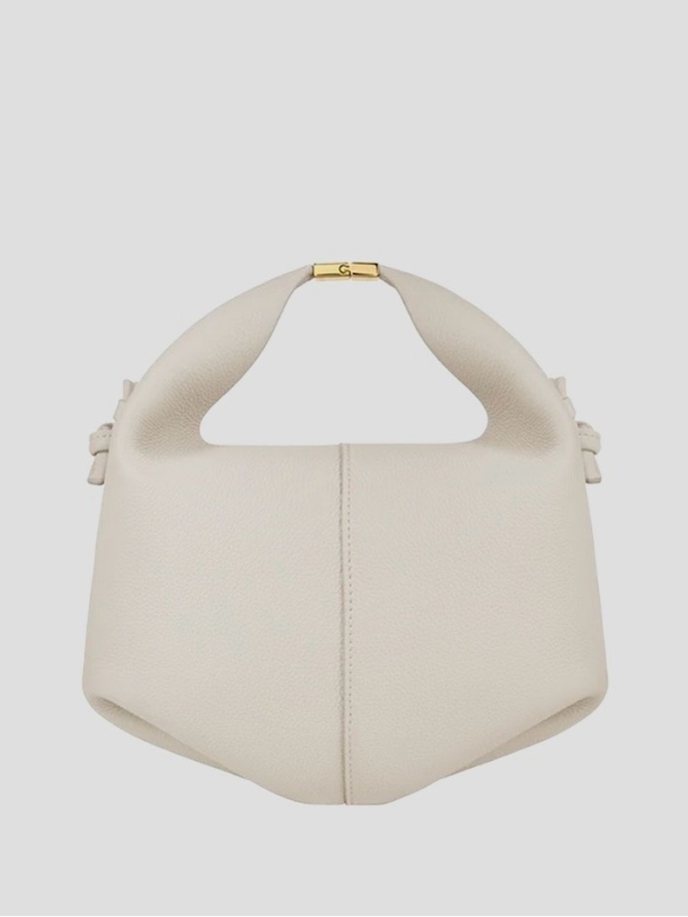 Polene Beri Mini Top-Handle Bag in Beige